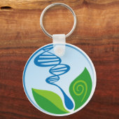 Chaveiro com símbolo da biologia schlüsselanhänger (Vorderseite)