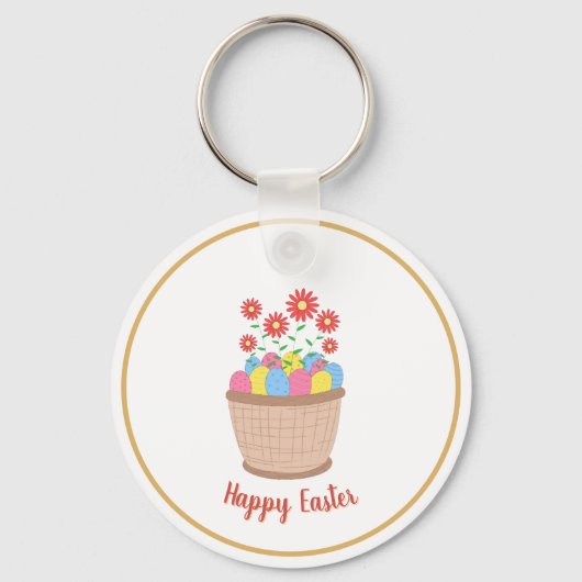 Chaveiro de Páscoa (Happy Easter) Schlüsselanhänger (Vorderseite)