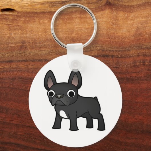 Chaveiro frenchie schlüsselanhänger (Vorderseite)