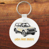 CHAVEIRO LADA FANS BRASIL SCHLÜSSELANHÄNGER (Vorderseite)