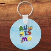 Chaveiro Mãe de Autista Schlüsselanhänger (Vorderseite)