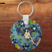 Chaveiro Pinup na Lua Schlüsselanhänger (Vorderseite)