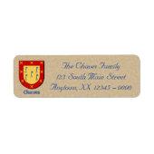 Chaves Heraldic Shield (Vorne)