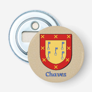 Chaves Historischer Waffenschild Flaschenöffner
