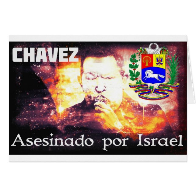 Chavez Asesinado por Israel (Vorderseite (Horizontal))