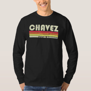Chavez Nachname Retro Vintag 80er 90s Geburtstag R T-Shirt