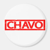 Chavo-Briefmarke Magnet (Vorne)