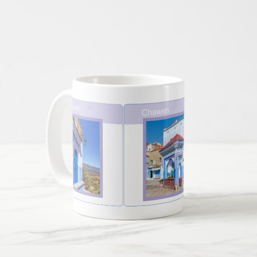 Chawen Marokko Kaffeetasse (Vorderseite Links)