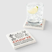 Chaw'se MarmorUntersetzer Steinuntersetzer (Seitenansicht)