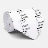 CHAZAK - SEIEN SIE - HEBRÄISCHER ALEPH BETH STARK KRAWATTE (Gerollt)