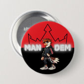 Chazza - Mandem Collection -SVBK- SILVERBCKK TTV Button (Vorne & Hinten)