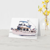 CHB DIESEL TRAWLER KARTE (Gelbe Blume)