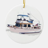 CHB DIESEL TRAWLER KERAMIK ORNAMENT (Vorne)