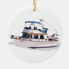 CHB DIESEL TRAWLER KERAMIK ORNAMENT