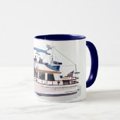 CHB DIESEL TRAWLER TASSE (VorderseiteRechts)
