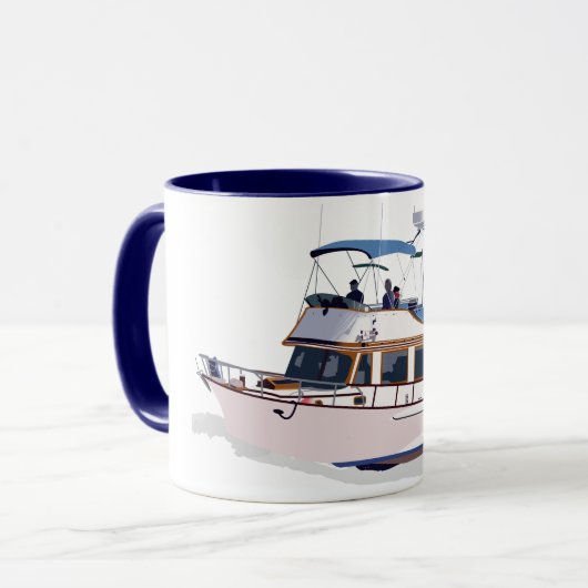 CHB DIESEL TRAWLER TASSE (Vorderseite Links)