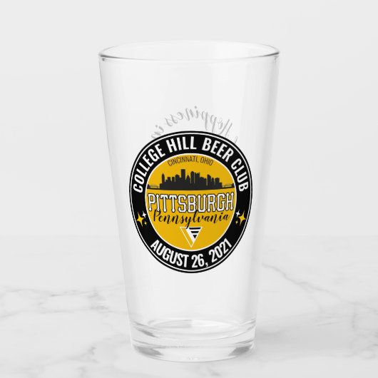 CHBC Pittsburgh Glas (Vorderseite)