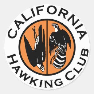 CHC-Logo gedruckt Runder Aufkleber