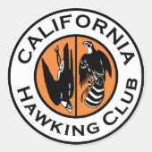 CHC-Logo Runder Aufkleber (Vorderseite)