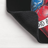 Chd Awareness Anatomisches Herz Band Design Mousepad (Ecke)