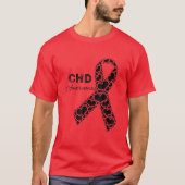 CHD Awareness Congenital Heart Defekt Awareness T-Shirt (Vorderseite)