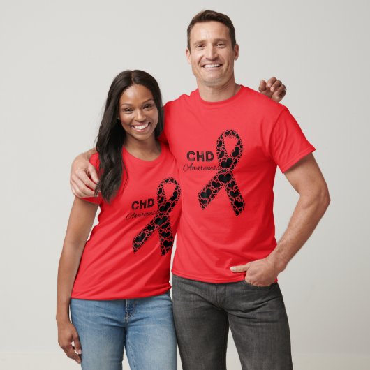 CHD Awareness Congenital Heart Defekt Awareness T-Shirt (Unisex)
