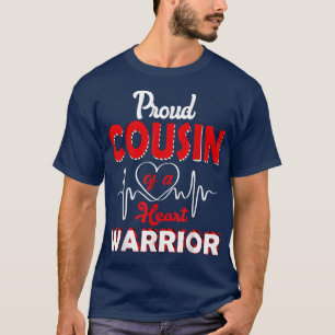 CHD Awareness-Geschenk stolz Cousin eines Herzkrie T-Shirt