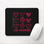 Chd Awareness Heart Anatomische Herzerkrankung Mon Mousepad (Mit Mouse)