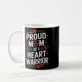 Chd Awareness Heart Disease Warrior Proud Warrior Kaffeetasse (Links)