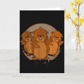 Chd Awareness Heart Disease Warrior Support Surger Karte (Gelbe Blume)