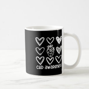 Chd Awareness Warrior-heart Disease Month Awarenes Kaffeetasse