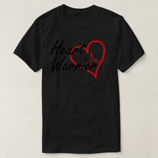 CHD Bewusstsein Herzkrieger T-Shirt (Design vorne)