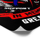 Chd Heart Disease Awareness In Memory Of Great Nep Poster (Ecke)