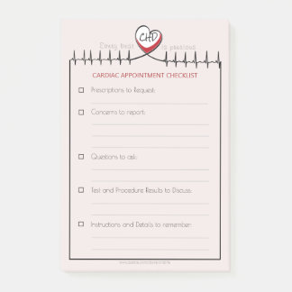 CHD Heartbeat Ernennung Nachbesprechung Post-it Klebezettel