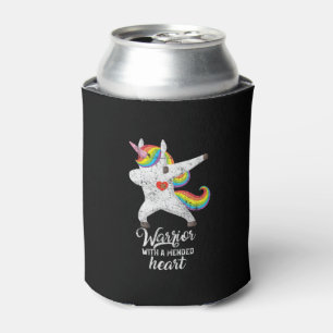 CHD Herz-Bewusstsein Geschenk Einhorn Krieger Gehe Dosenkühler
