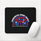 Chd Kongenitale Herzfehler Warnmonat für Ki Mousepad (Mit Mouse)
