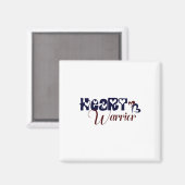 Chd Krieger Angeborener Herzfehler Bewusstsein 2 Magnet (Vorderseite/Rückseite)