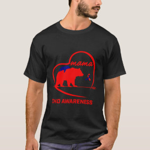 Chd Mama Mama Bear angeborene Herzfehler T-Shirt