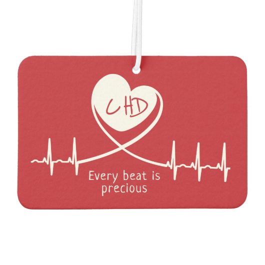 CHD Red Air Freshener Autolufterfrischer (Rückseite)