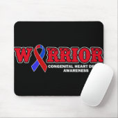 Chd Warrior Congenital Heart Defect Operation Awar Mousepad (Mit Mouse)