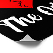 Chd Warrior kongenitale Herzerkrankung Bewusstsein Poster (Ecke)