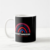 Chd Warrior Red & Blue Rainbow Heart Disease A Kaffeetasse (Links)