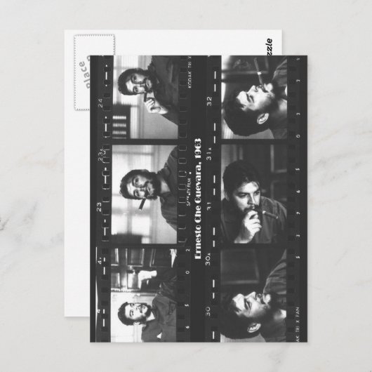 Che33mm Postkarte (Vorne/Hinten)