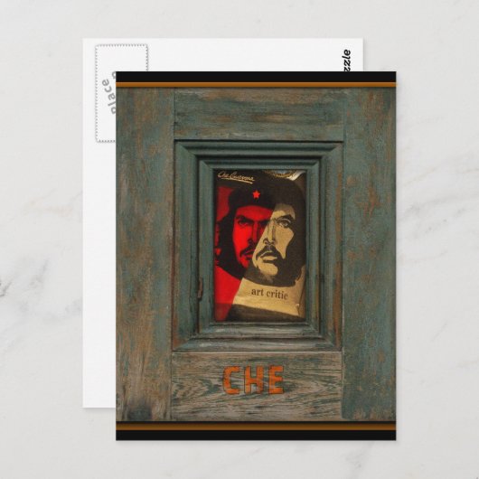 Che Art Critic Postkarte (Vorne/Hinten)