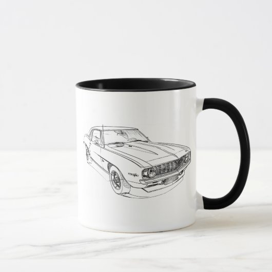 Che Camaro 1969 Z28 Tasse (Rechts)