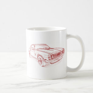 Che Camaro SS 1968 Kaffeetasse