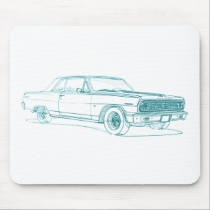 Che Chevelle 1964 SS Mousepad
