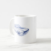 Che Chevelle 1967 Kaffeetasse (Vorderseite Links)