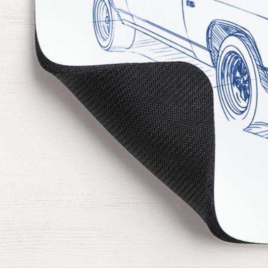 Che Chevelle 1969 SS Mousepad (Ecke)