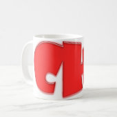 Che cooler Entwurf! Kaffeetasse (Vorderseite Links)